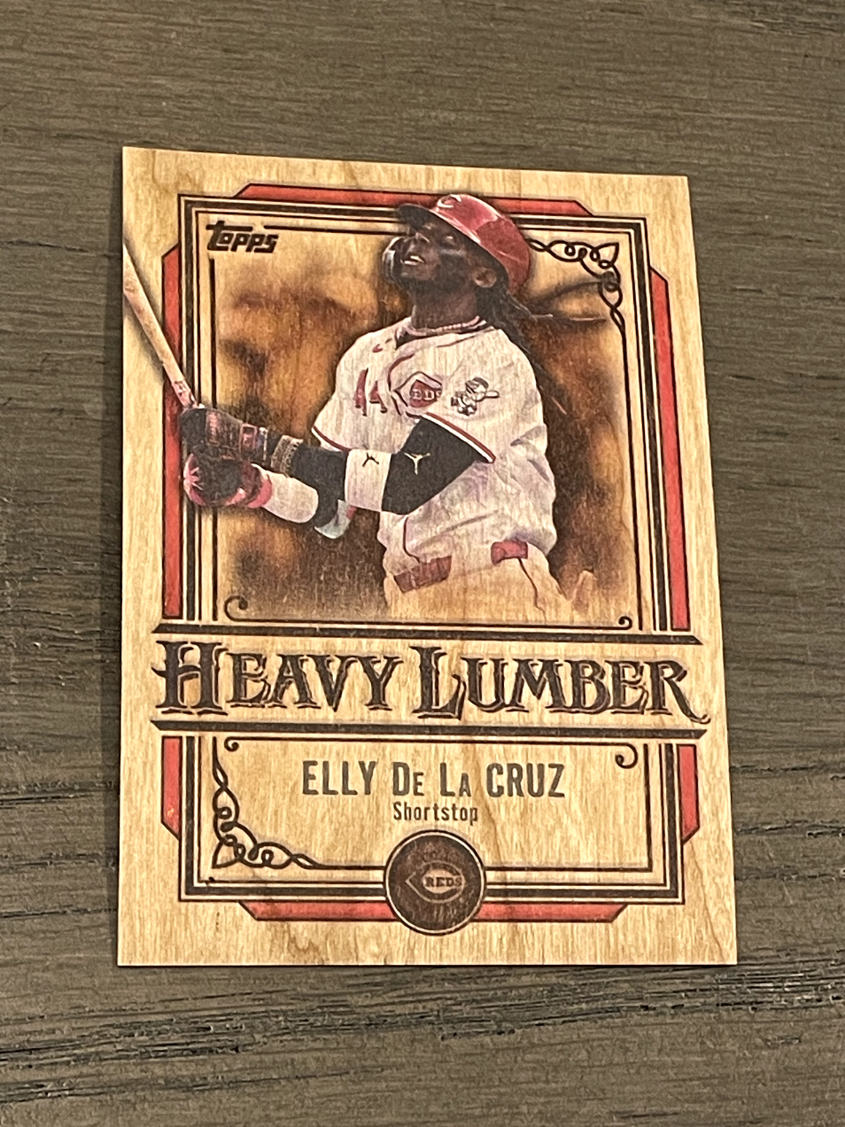 2025 TOPPS Heavy Lumber Elly De La Cruz #HL-11 Cincinnati Reds SSP