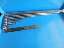 OCCASION, OUTILS À ENFONCER 3/8 PO. EXTENSIONS DR., LOT DE "8" 