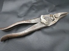 Vintage Boker USA NO. B-1 Straight Cutters Tin Snips Solid Metal