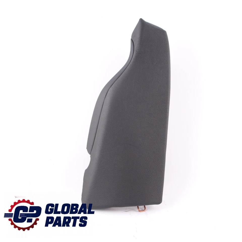 BMW F32 Rear Seat Finisher Left N/S Bench Side Lateral Cover Black Leather