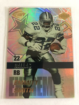 1999 Collector's Edge Fury Extreme Team Emmitt Smith #E2 Dallas Cowboys
