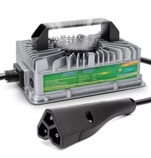 48 Volts 15 AMP Golf Cart Battery Charger 3-Pin Triangle Style Plug Charger