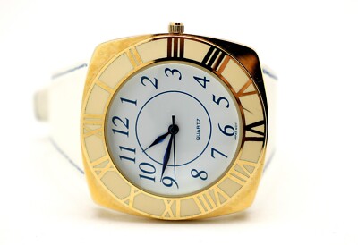 Avon F61739-7 Genuine Leather Gold Tone Case Quartz Women display picture 1