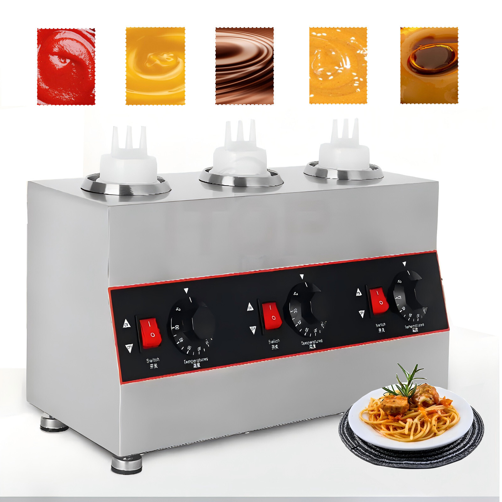 Warmer Cheese Sauce Warmer, Hot Fudge Warmer