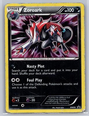 ゾロアーク　プロモ　bw psa9 Zoroark BW09 Black Star Promo Holo Pokemon Black and White Promos