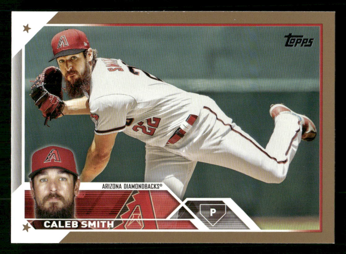 2023 Topps Caleb Smith Gold SN #191 Card #/2023