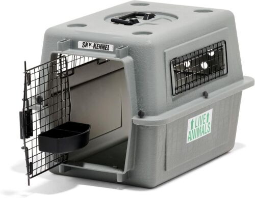 Compact IATA Compliant Sky Kennel - Perfect Travel Crate for Pets Up to 15 lbs