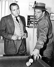 Jonathan Winters and  Jack Klugman Playing Poll 4x6 Picture Celebrity Print