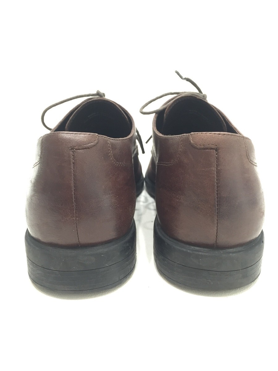 Cole Haan Air Stylar Mens Brown Leather Split Toe Derby  display picture 1