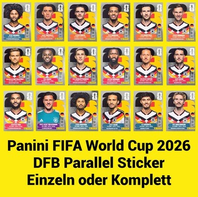 Panini FIFA World Cup 2026 Sticker - DFB Silver Parallel Sticker GER - WM26