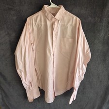 Brooks Brothers Makers Shirt Men 16.5-36 Pink French Cuff Long Sleeve Button Up