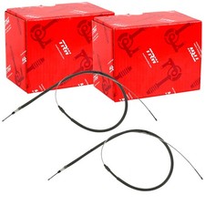 2x TRW HANDBREMSSEILE HINTERER TEIL passend für CITROËN C3 PEUGEOT 2008 207