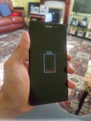 Sony Xperia M4 Aqua - Schwarz (DEFEKT) W20-C56