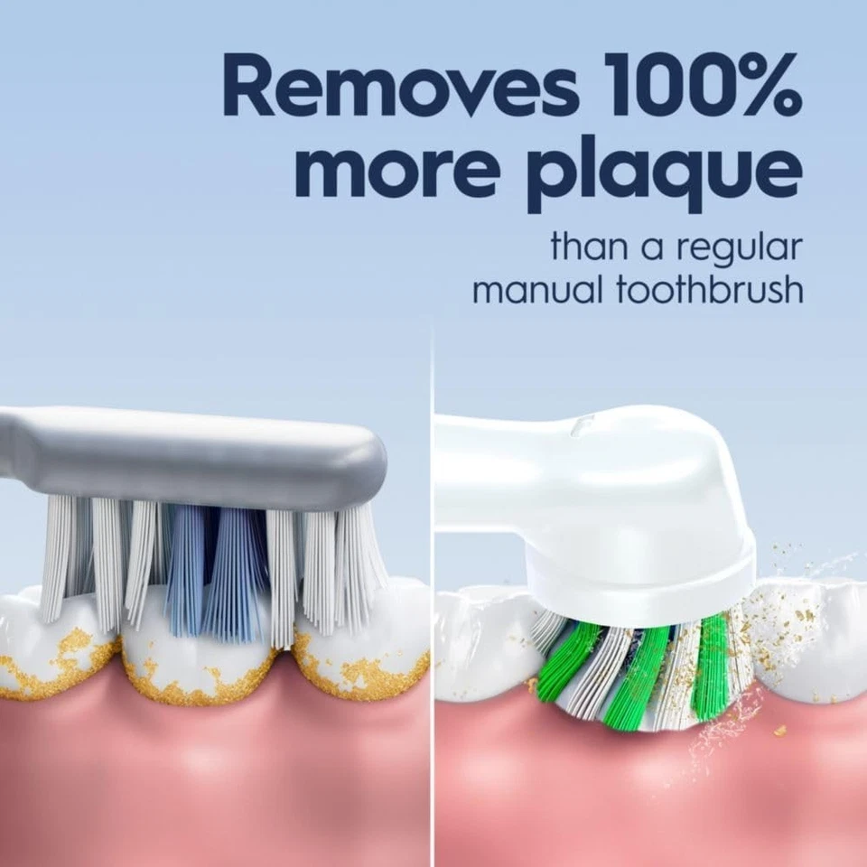 Cepillo de dientes eléctrico recargable con modo de limpieza Sensi para un cuidado suave Foto 4 de 4