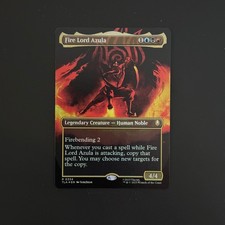 Magic The Gathering Fire Lord Azula (0334) (Borderless) Avatar 334 Foil NM