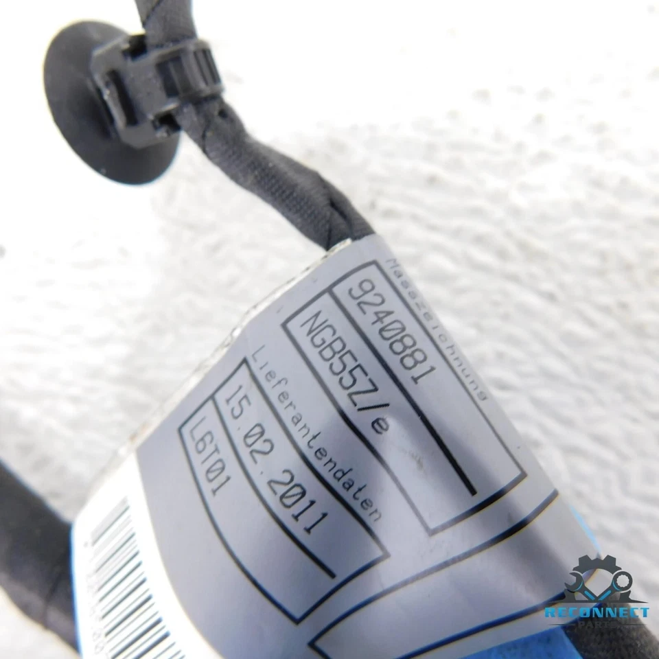 09-13 BMW 528i 535i F10 Cable de arnés de cableado de puerta delantera con sensor de impacto OEM Foto 2 de 4