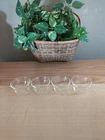 Vintage Clear Fire King Custard Dish 5oz Set Of 4 USA