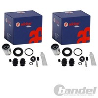 2X Autofren Bremssattel RAPARATUR-SATZ Hinten Passend FüR Audi A2 Kia Venga