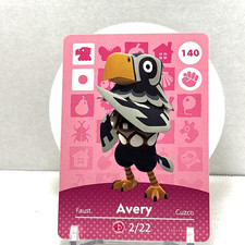 Avery #140 Animal Crossing Amiibo Card Aut...
