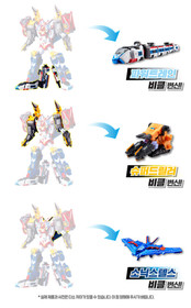 NEW TOBOT V Master V 6-in-1 Combination Transforming Robot Super Driller Set