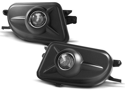 Fog lights for Mercedes W210 E-Class 1999 2000 2001 2002 VR-294 Black