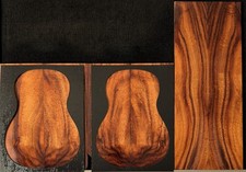EXHIBITION GRADE Hawaiian Curly Koa Tenor Ukulele 6-piece set 340