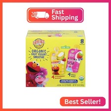 Earth's Best Sesame Street Smoothie Variety Pack, 33.6oz Pack of 8