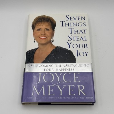 Seven Things That Steal Your Joy Joyce Meyer Hardcover Christian Inspiration