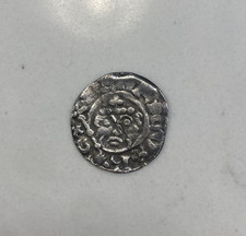 Very Rare Henry II 1180–1189 Hammered Silver Short Cross Penny