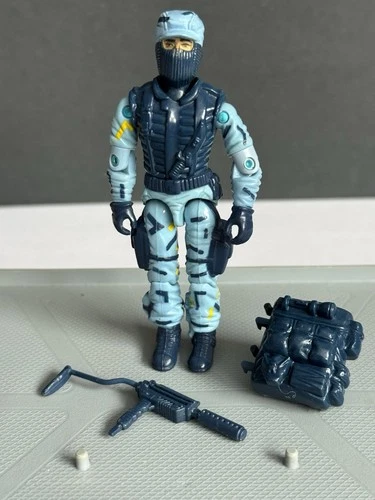 1988 Vintage Hasbro Gijoe Shockwave Action Figure