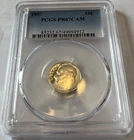 1957 Cameo Proof Roosevelt Dime PCGS PR67 CAM