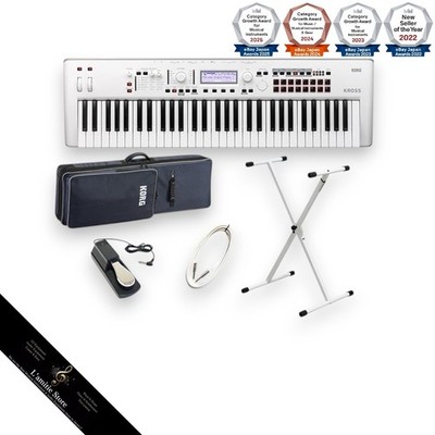 KROSS2 KROSS2-61-SC 5-piece set White WH  KORG Synthesizer Japan New