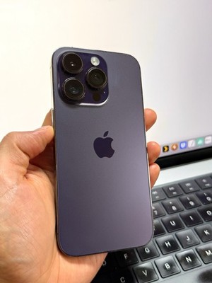 Apple iPhone 14 Pro Factory Unlocked Deep Purple 128GB #24634