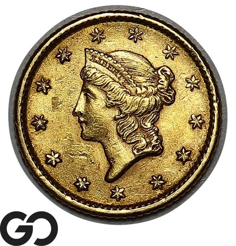 1853 Gold Dollar, $1 Gold Liberty, Type 1