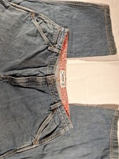 Vintage Oshkosh Denim Work Pants Blue Jeans 14M USA Made