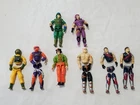 GI Joe 8 ARAH Action Figure Lot ROAD PIG SEA SLUG BLASTER AIRTIGHT TOMAX XAMOT