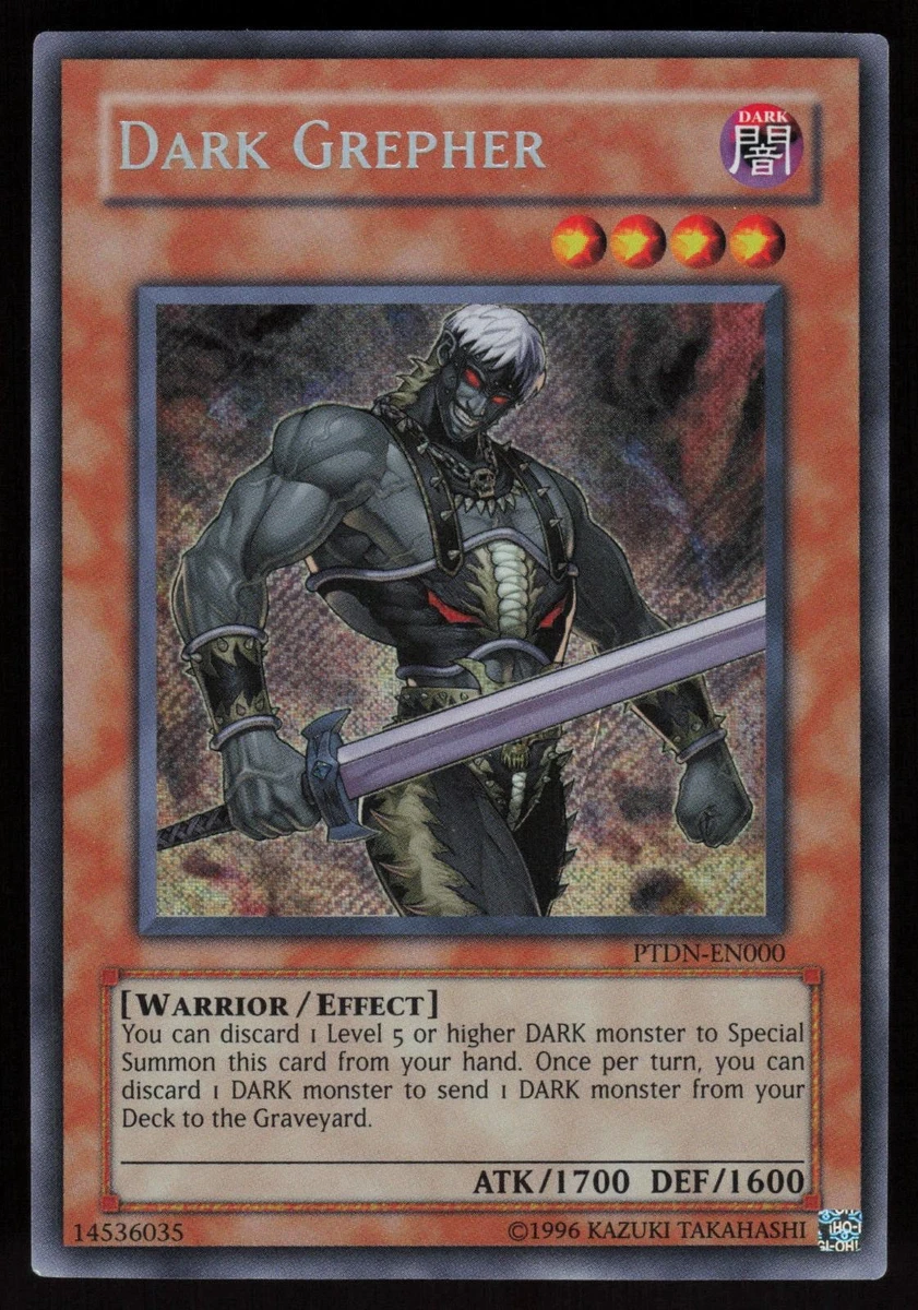 Dark Grepher Yu-Gi-Oh! TCG Individual Trading Card Games for sale