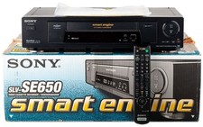 Sony SLV-SE650 VHS Videorecorder / 6-Kopf Hifi Stereo / gewartet 1 Jahr Garantie
