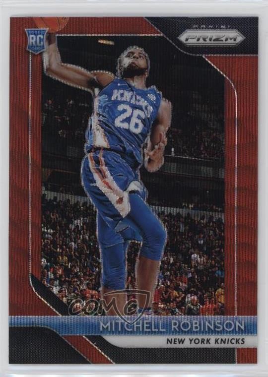 2018-19 Panini Prizm Ruby Wave Prizm Mitchell Robinson #227 18jt