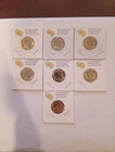 GOLD BUFFALO NICKEL - Pure 24K GOLD PLATED Buffalo Indian Head Nickel  7 Coins!