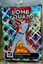Shohei Ohtani RARE BOMB SQUAD REFRACTOR INVESTMENT CARD SSP PANINI ANGELS MINT