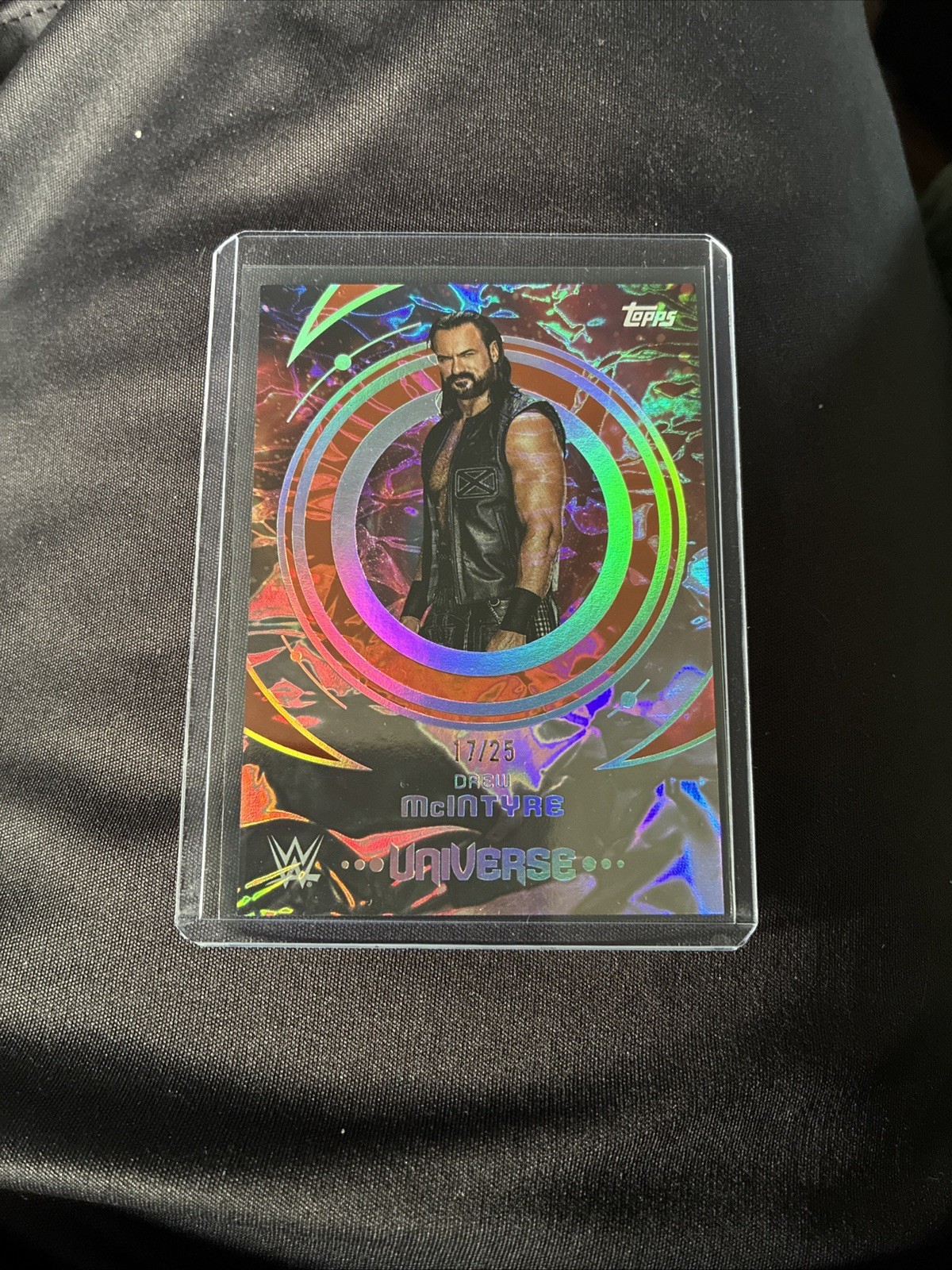 2025 Topps WWE Universe Drew McIntyre #d/ 25 Foil 👀🔥🗡️