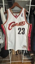 Lebron James 2003-04 Cleveland Cavaliers NBA M&N Home Men's Authentic Jersey