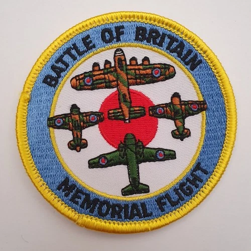Battle of Britain Memorial Flight Badge Patch. Royal Air Force . RAF. WW2