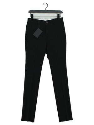 Paul Smith Herren Anzughose W 28 in Schwarz Wolle Neu Mit Etikett