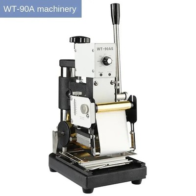 WT-90AS Multi-Function Hot Stamping Machine for PVC Membership Cards