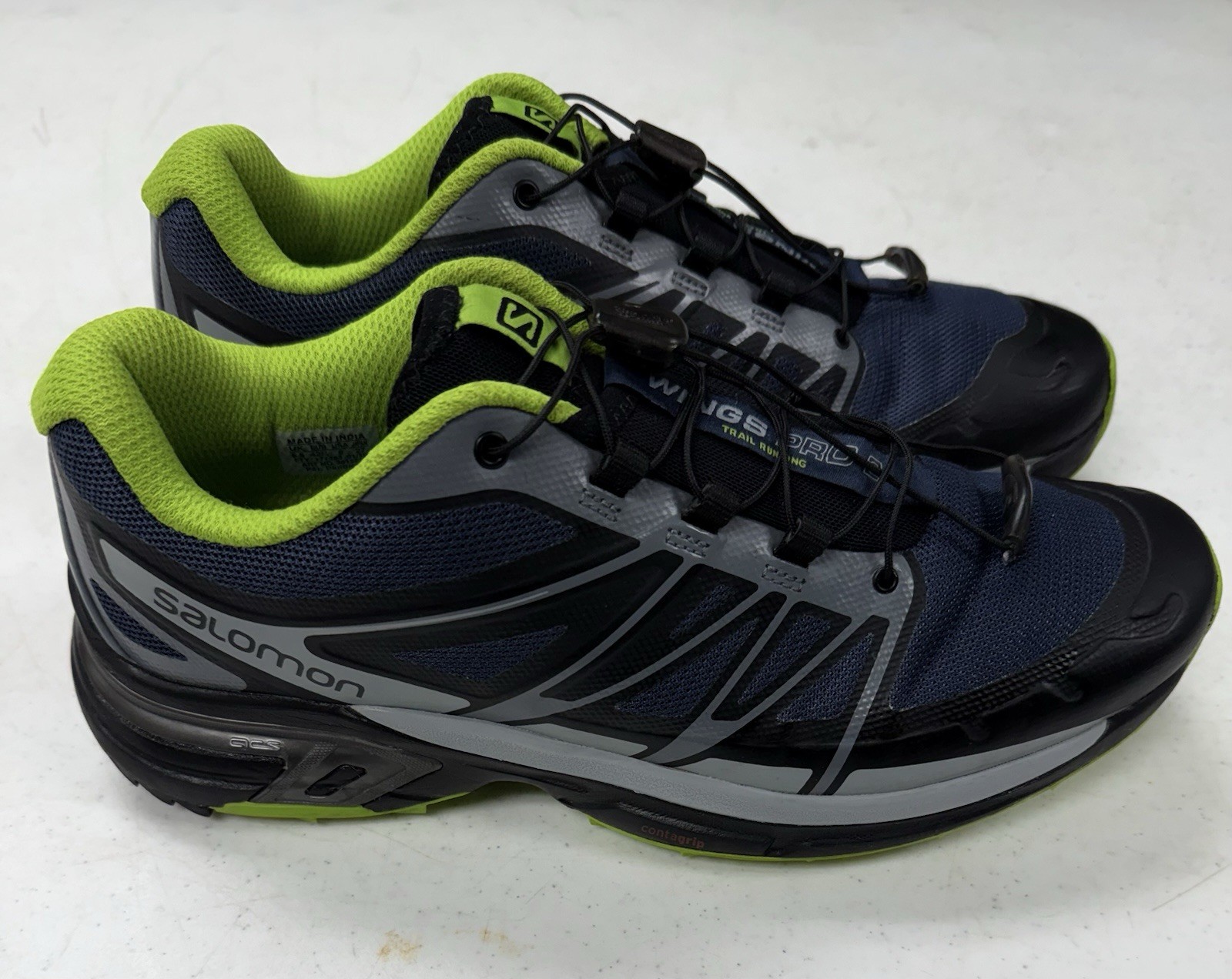 Scarpe da trail running Salomon Wings Pro 2 da uomo taglia 9 SensiFIT + EndoFIT Tech