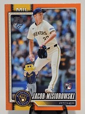 2026 Topps Series 1 Celebration Jacob Misiorowski RC Hidden Mascot Orange /25