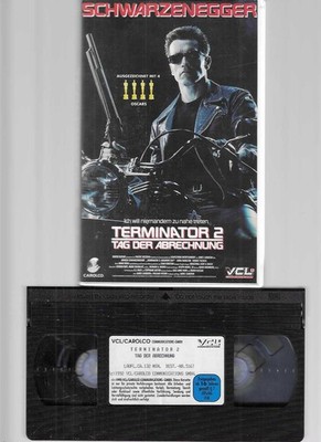 Arnold Schwarzenegger   TERMINATOR 2  Tag der Abrechnung    VHS Rarität