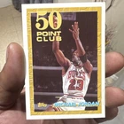 Topps Michael Jordan 1993 50 Point Club Insert Chicago Bulls NBA Card #64